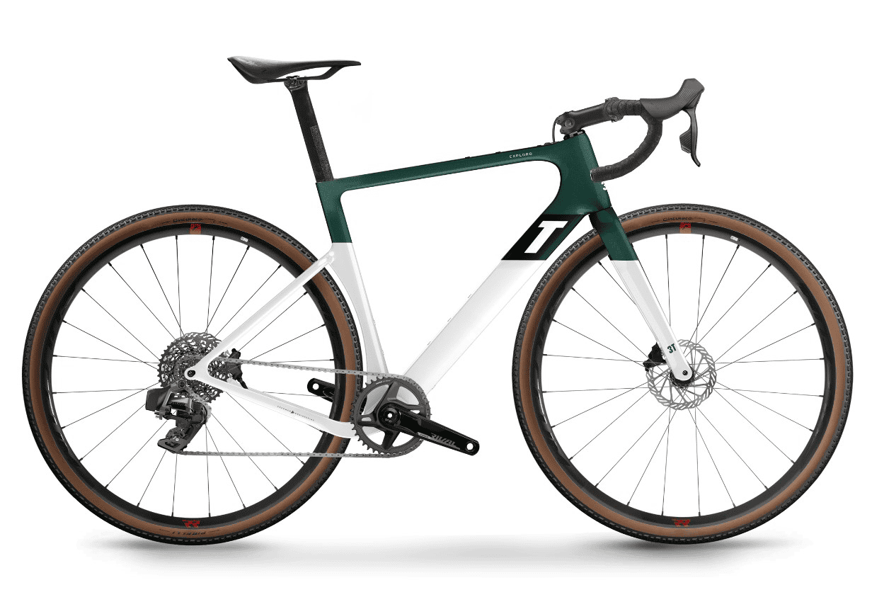 3T Racemax Rival Gravel Bike Render for Bike Rental in Italy with Ciclismoplus